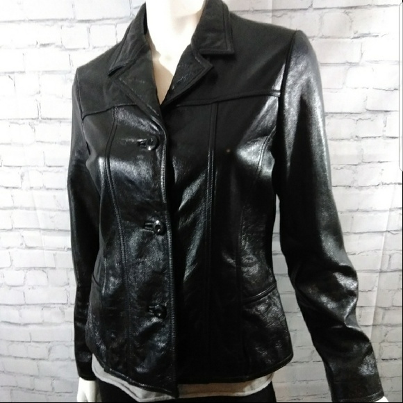 Wilsons Leather Jackets & Blazers - Wilson's Leather Black Jacket